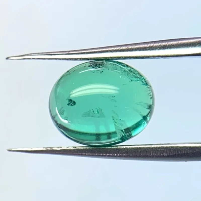 Loose Emerald Gemstones. Princess Cut. Lab-Grown Emerald. 5mm To 10mm.