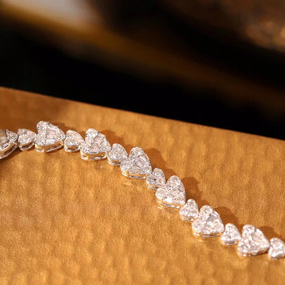 Luxury Diamond Bracelet. 2.40 Carat. Natural Diamond Jewelry.