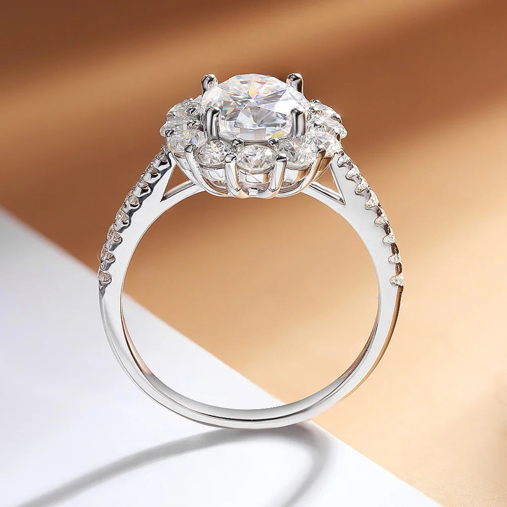 Shop For Moissanite Engagement Rings. Oval Shape. Total Carat 3.0ct.