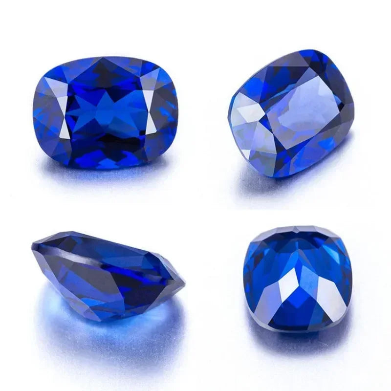 Loose Sapphire. Cushion Shape. Royal Blue Color. 1.08 To 7.30 Carat.