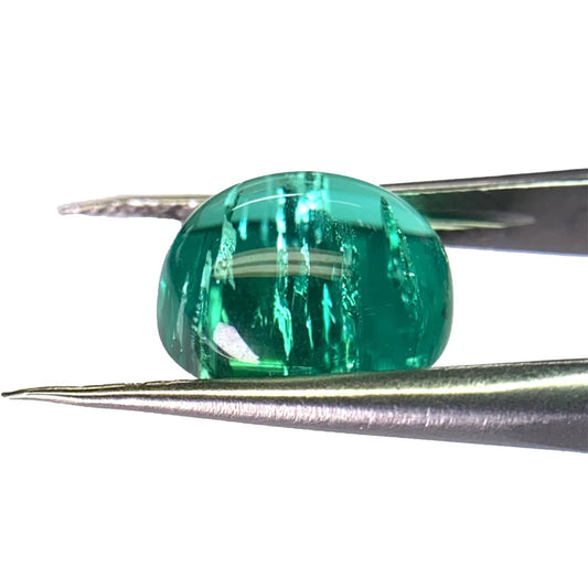 Loose Emerald Gemstones. Princess Cut. Lab-Grown Emerald. 5mm To 10mm.