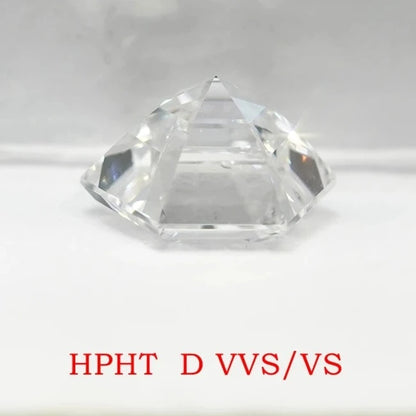 Hexagonal Diamond 1.0 Carat D VS1. Lab-Grown Gemstones