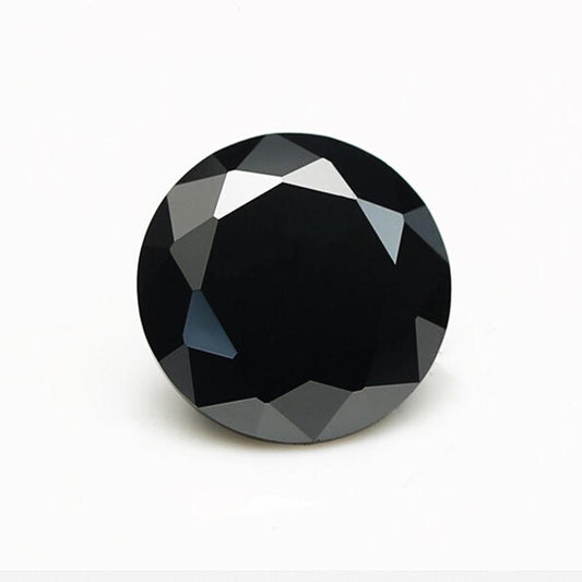 1.0 Carat Small Loose Moissanites Size 0.8mm~3.0mm Black Color