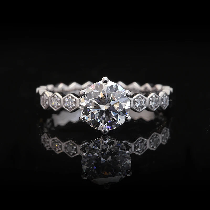 Diamond Rings - 1.0 Carat Lab-Grown Diamond Engagement Rings
