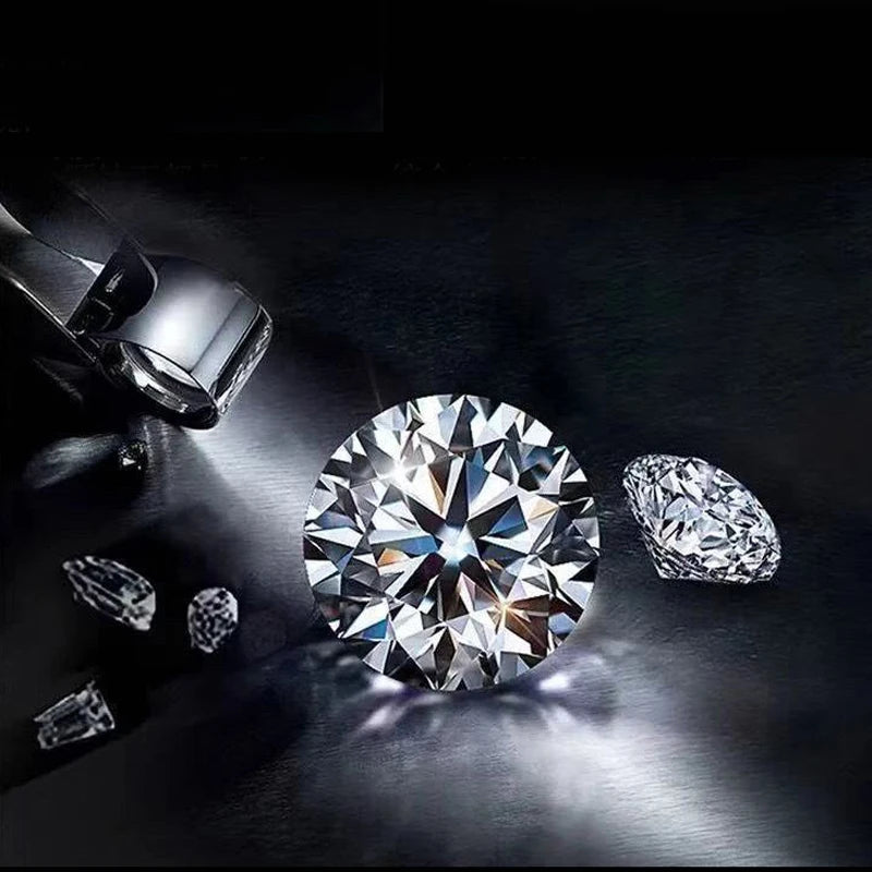 Stunning D Color VVS Lab-Grown Diamond: Flawless Triple Excellence.