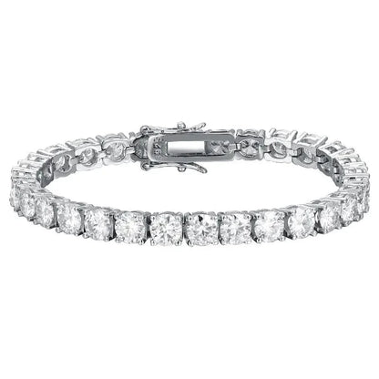 Shop Moissanite Tennis Bracelet. D VVS1. 2mm To 6.5mm Gemstones.