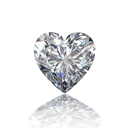 Heart Cut. Colored, Loose Moissanite Gems. 0.50ct to 3.0 Carat.
