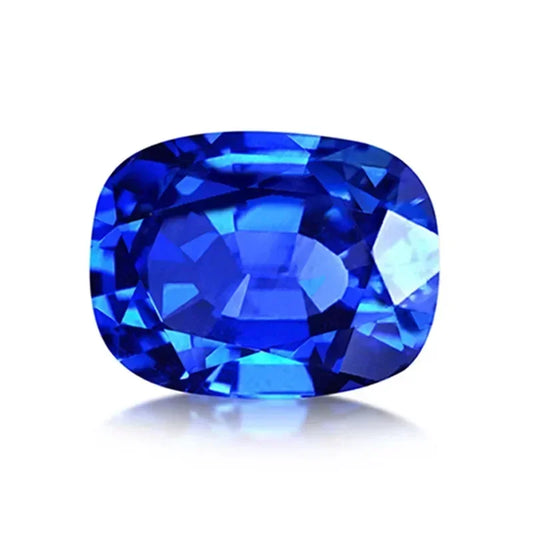 Loose Sapphire. Cushion Shape. Royal Blue Color. 1.08 To 7.30 Carat.