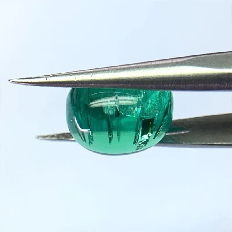 Loose Emerald Gemstones. Princess Cut. Lab-Grown Emerald. 5mm To 10mm.