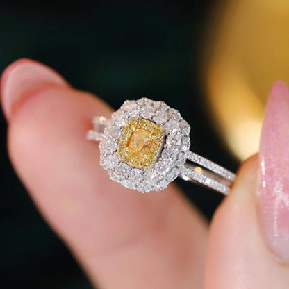 Luxury Yellow Diamond Engagement Rings.