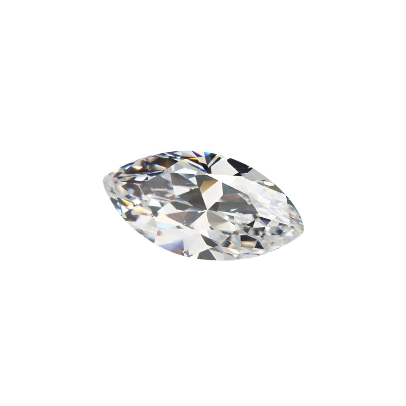 Moissanite en vrac taille marquise - Vente en gros.