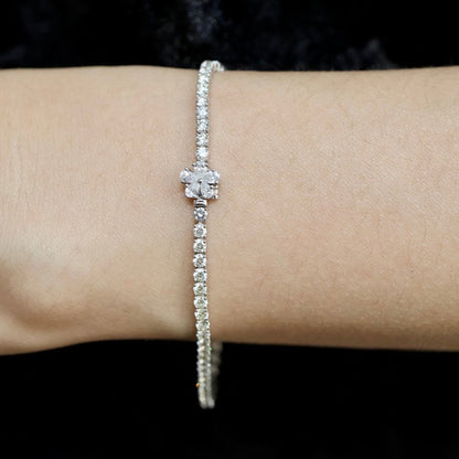 natural diamond bracelet