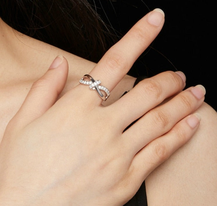 Silver Love Knot Ring | Silvermoon
