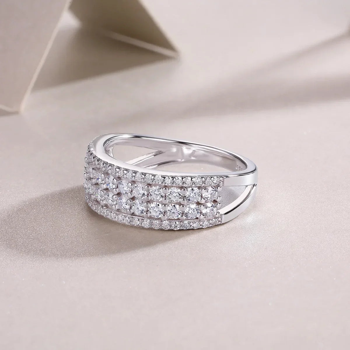 Eco-Friendly Luxurious Moissanite Rings for Women.