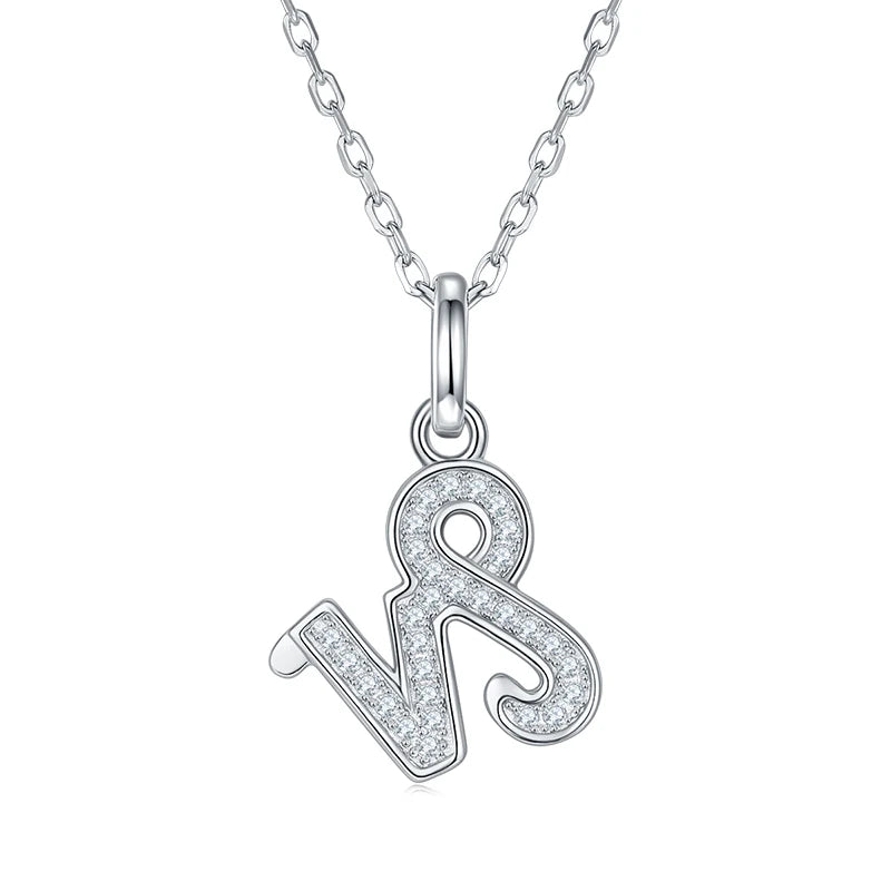 Elegant Zodiac Necklace with D Color VVS1 Moissanite Pendant
