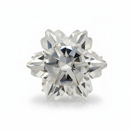 Snowflake Cut Moissanite Loose Stone D VVS1 2.5–7ct