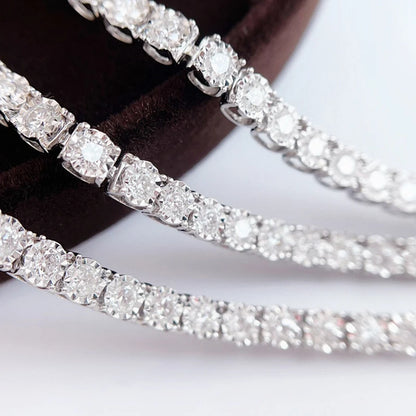 Diamond Tennis Bracelet. 1.0 - 2.0 Carat. Natural Diamond jewelry.