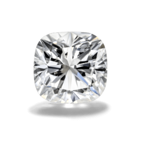 Cushion Shape. 1.0 to 2.50 Carat. D VVS1. Lab-Grown Diamond