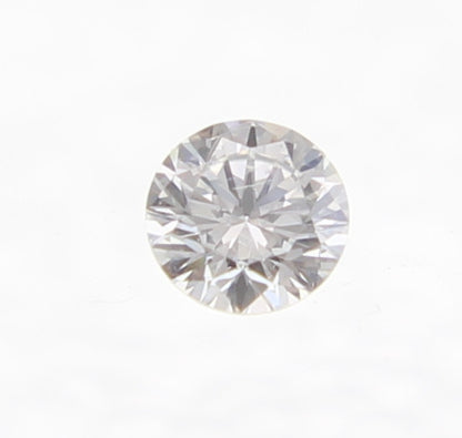 Loose Diamond. 0.11 Carat. 3mm. F VS. Clarity.