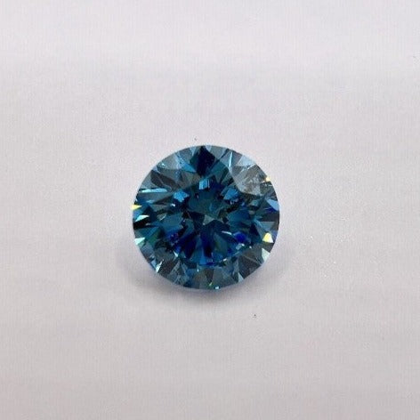 0.80 carat blue diamond