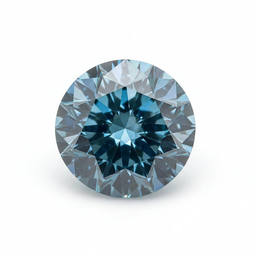 0.80 carat blue diamond
