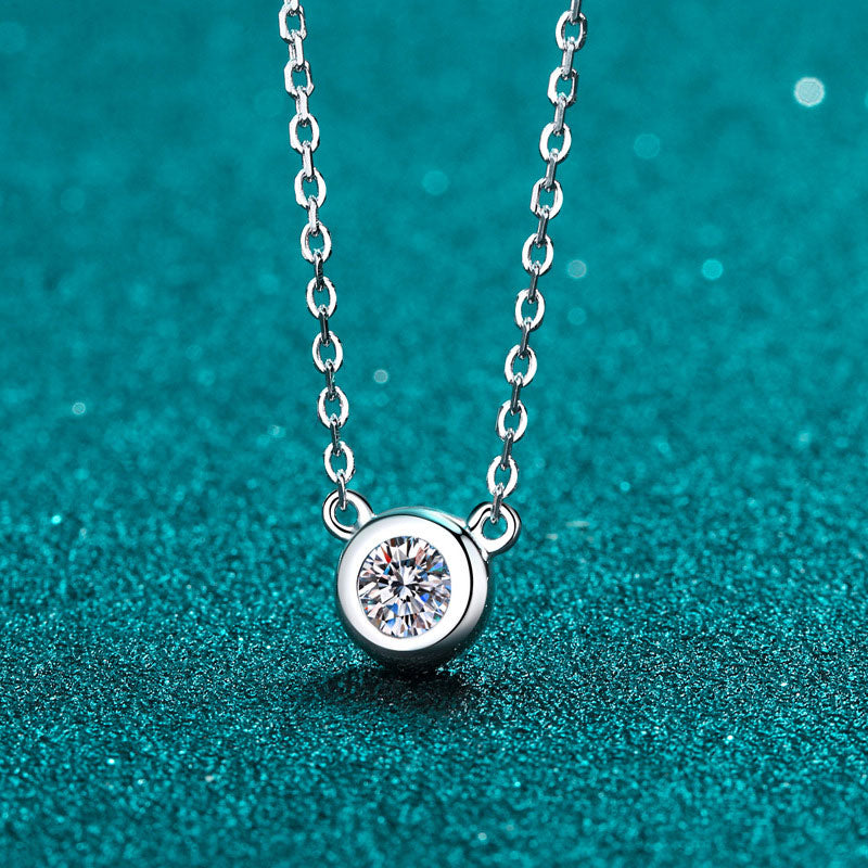 Moissanite necklace