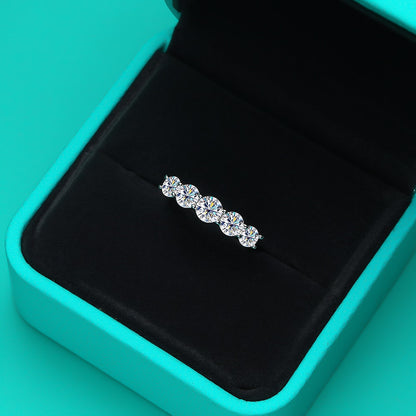 Moissanite Engagement Ring