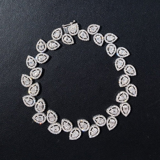 Luxury Diamond Bracelets. 3.50 Carat Natural Diamond Bracelet.