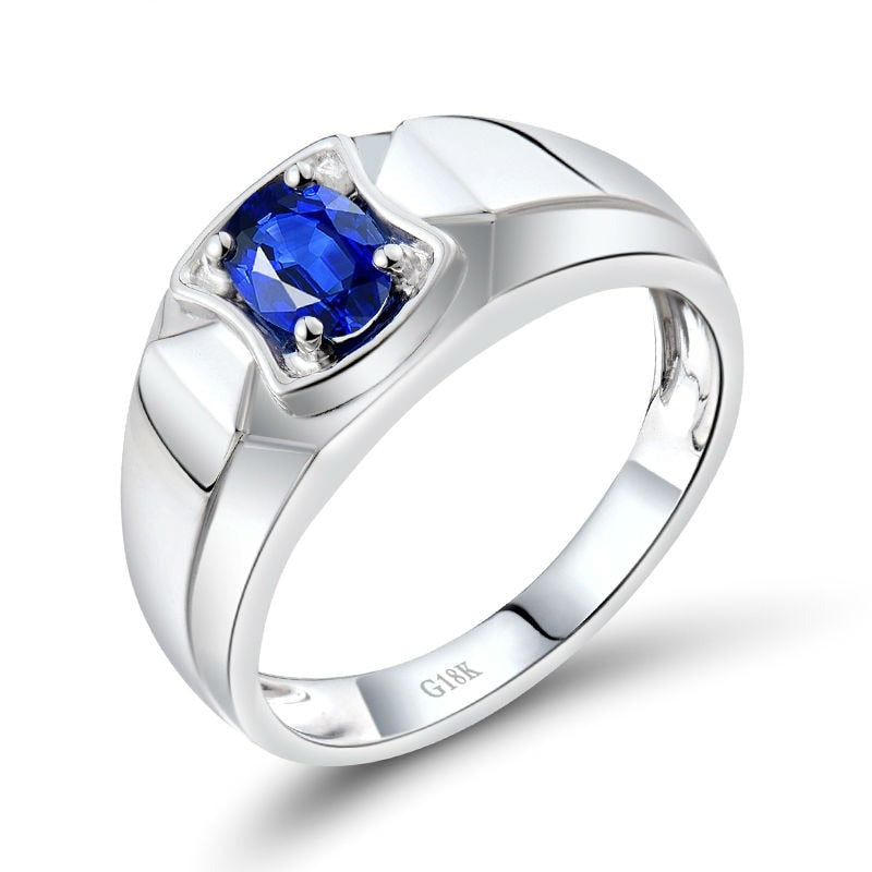 sapphire men's rings