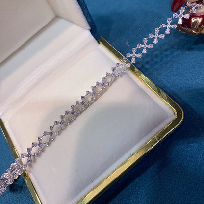 Luxury Natural Diamond Bracelets. 3.40 Carat Natural Diamonds.