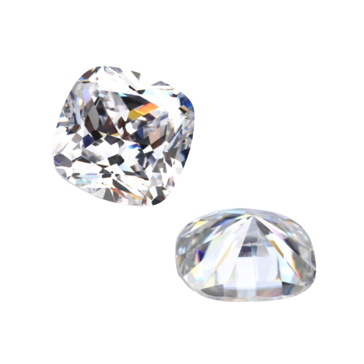 Cushion Cut. Moissanite Gemstones. From 0.35 to 7.0 Carats. D VVS1.
