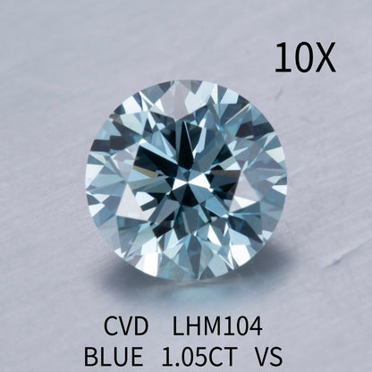Buy Blue Diamonds Online. IGI Certified, Lab-grown Diamond 1.0 / 2.0 Carat.