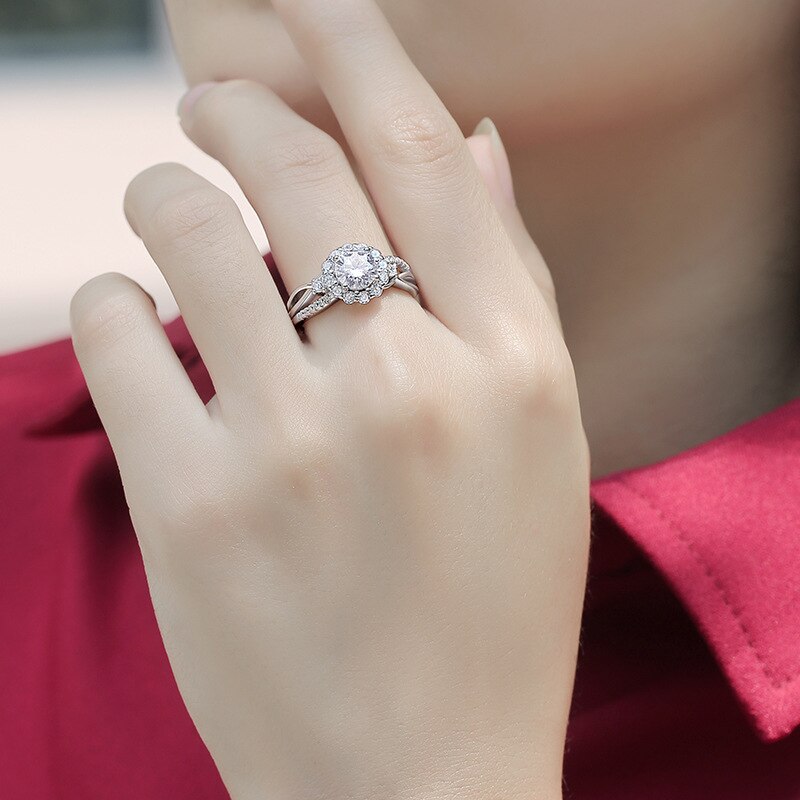 The Mahruk Silver Glass Ring - Buy Silver Rings Online — KO Jewellery
