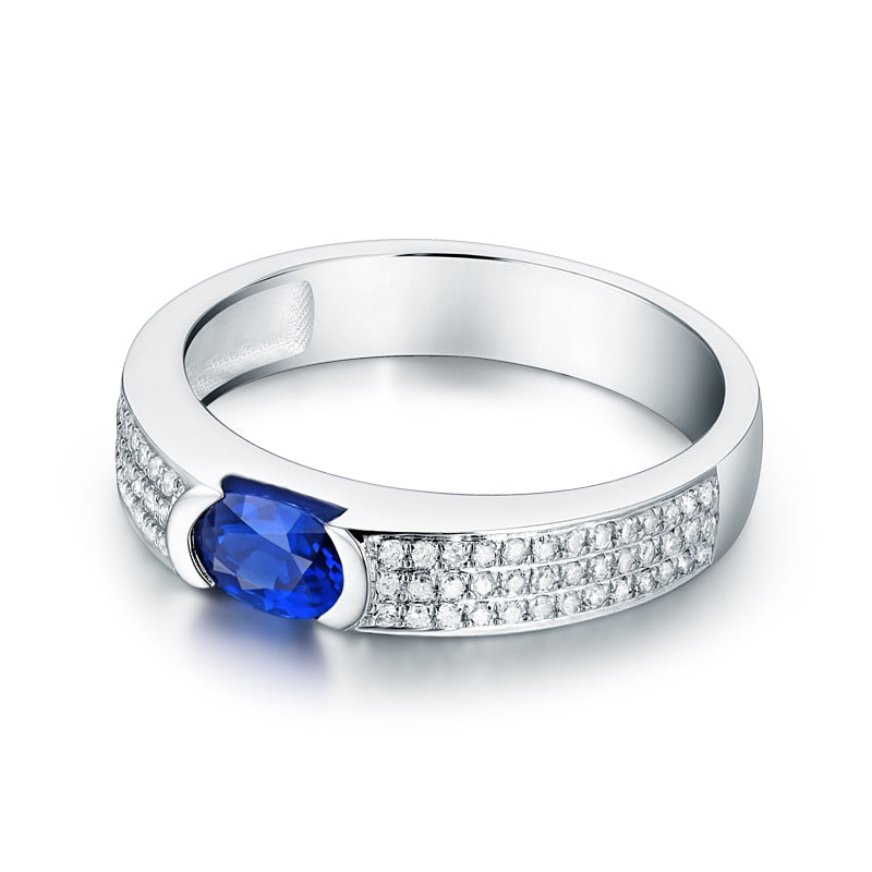 Sapphire men rings