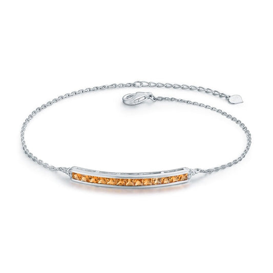 Yellow sapphire bracelets