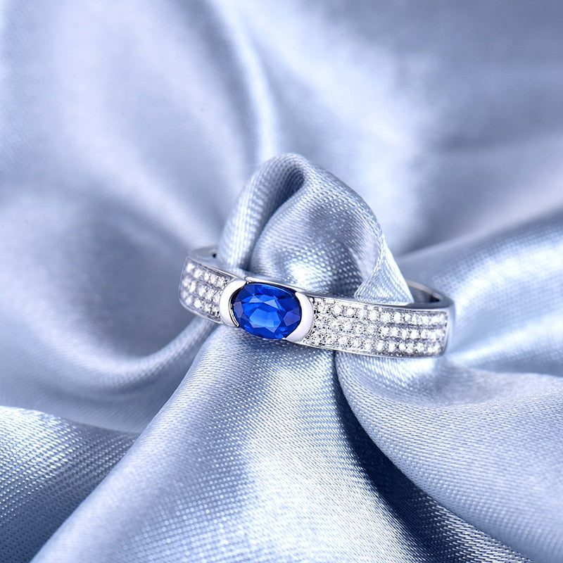 Sapphire men rings