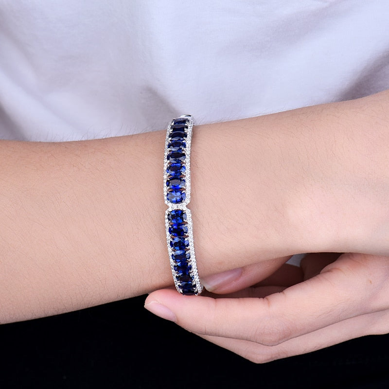 Sapphire bracelet