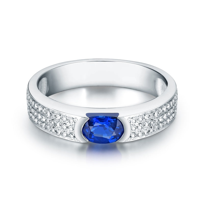 Sapphire men rings