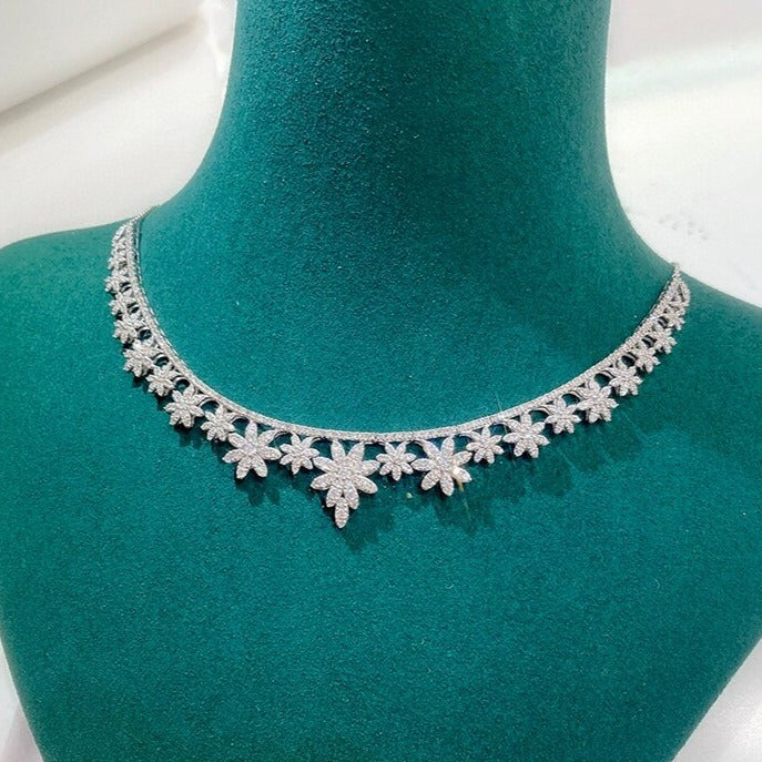 Diamond necklace luxury Clearance