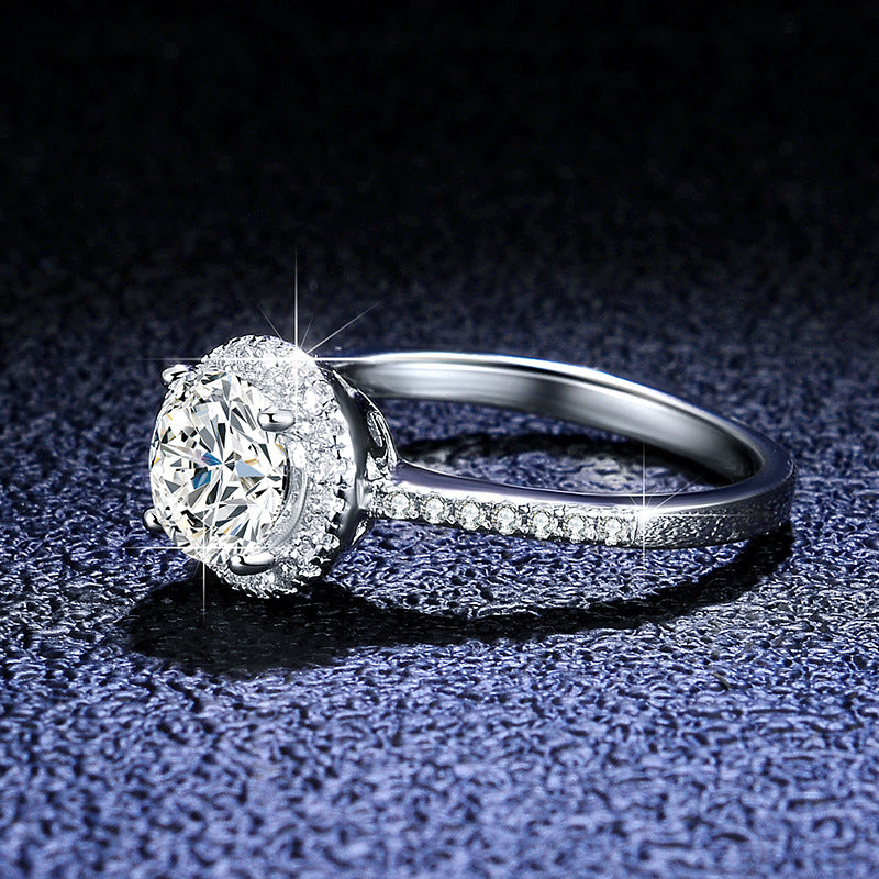 moissanite engagement rings