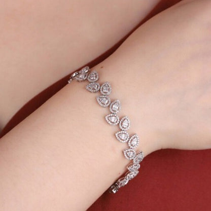 Luxury Diamond Bracelets. 3.50 Carat Natural Diamond Bracelet.