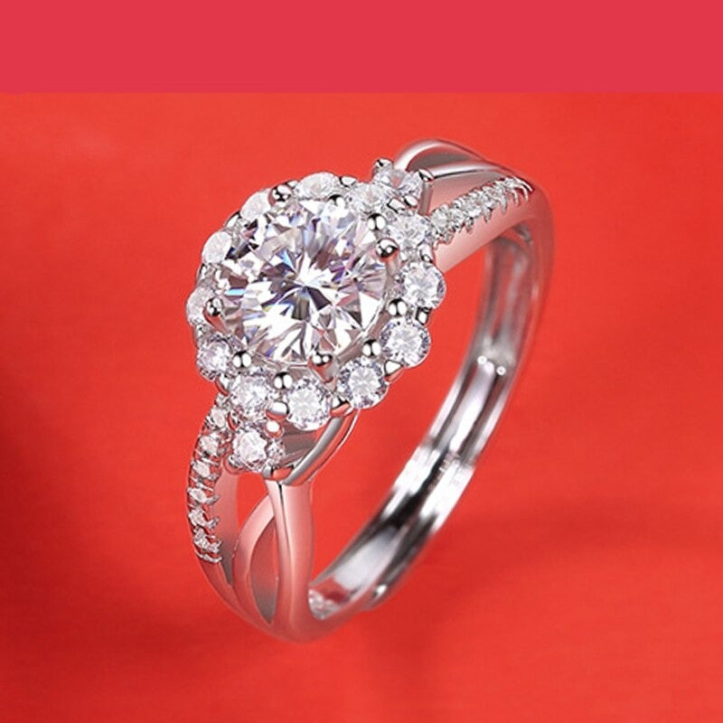 Buy Sparkling Diamond Ring Online | ORRA