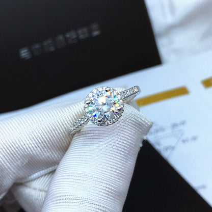 moissanite engagement rings