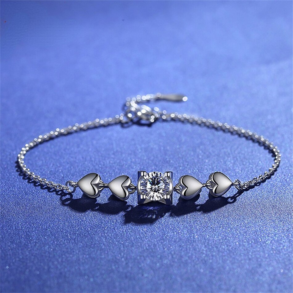 Moissanite bracelet