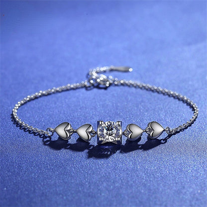 Moissanite bracelet