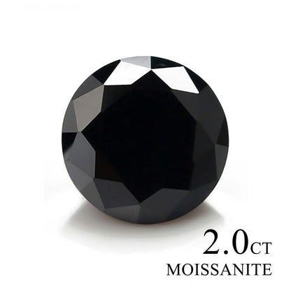 Black moissanite