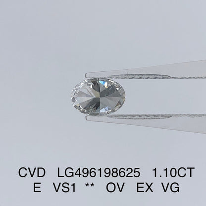 Oval Shape. Diamonds. Buy Online Lab-grown Diamond. D VVS1 to VS2.