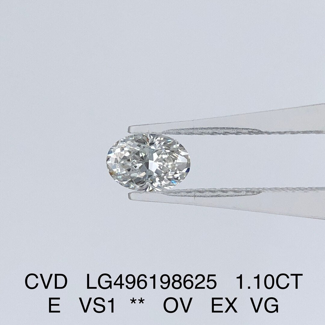 Oval Shape. Diamonds. Buy Online Lab-grown Diamond. D VVS1 to VS2.