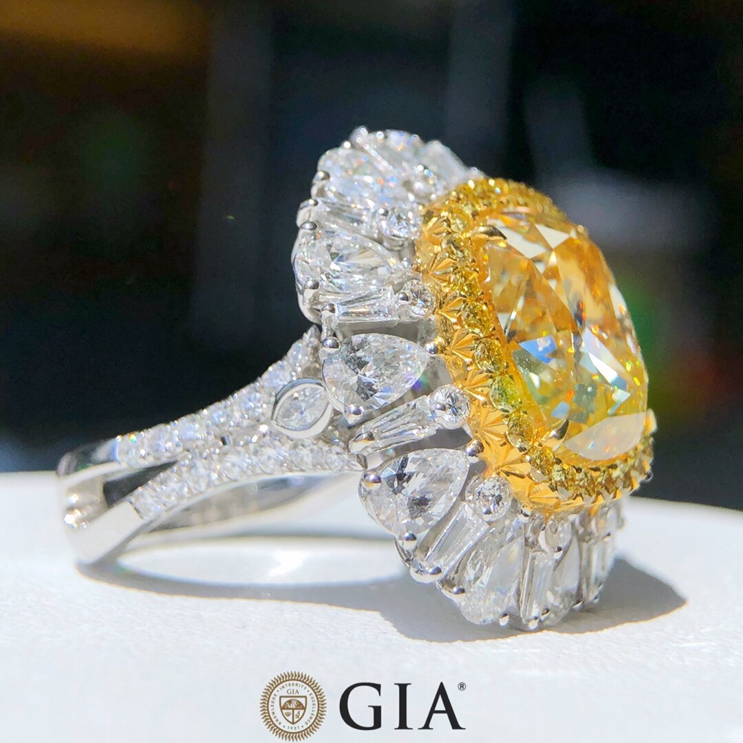 10 ct yellow diamond Clearance