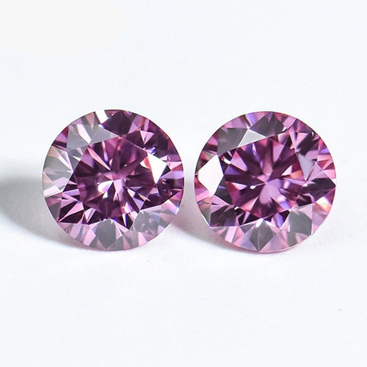 Pink Moissanite